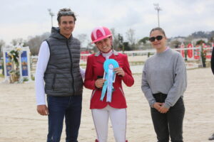 campionessa internazionale jumping ostacoli Marie Staffler